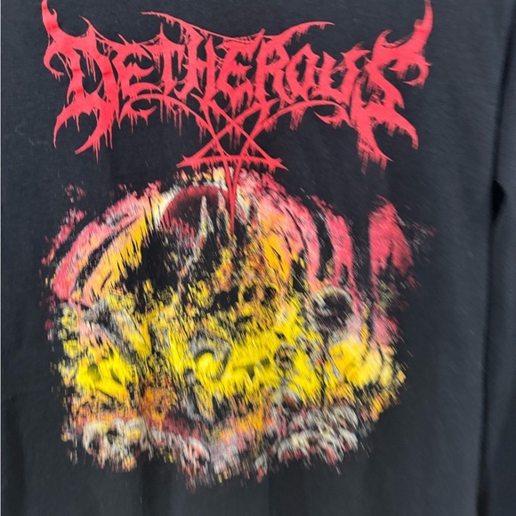 Detherous Thrash Heavy Metal Concert T-Shirt - Picture 9 of 9